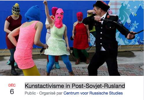 Kunstactivisme in Post-Sovjet-Rusland.